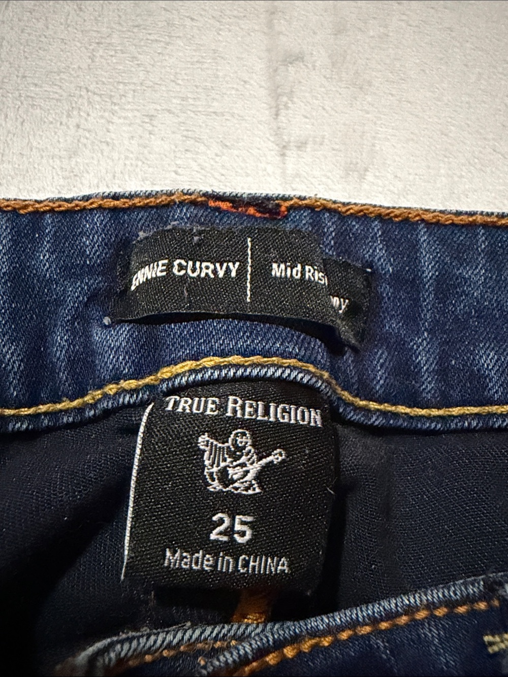 True Religion Jennie curvy mid rise skinny jeans - Picture 4 of 5